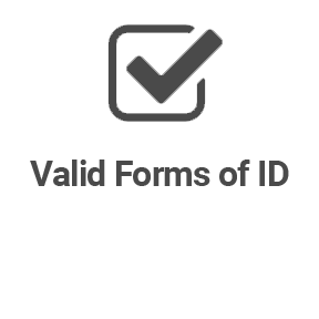 Valid Forms of ID