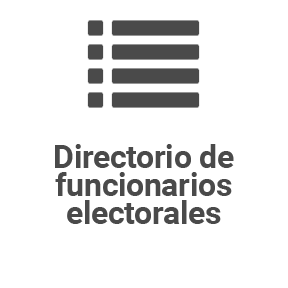 Directorio de funcionarios electorales